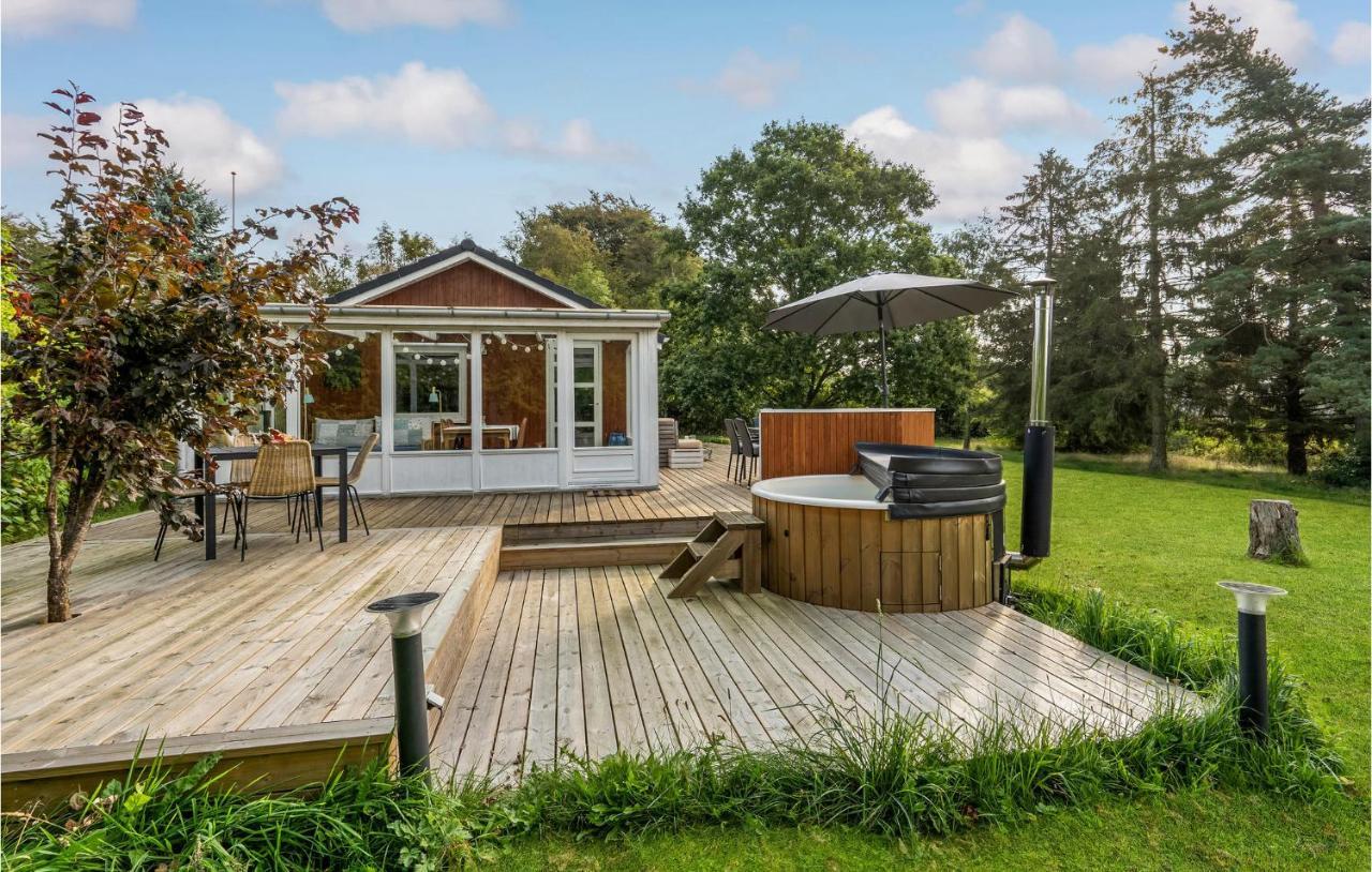 Nice Home In Havndal With Kitchen Kültér fotó